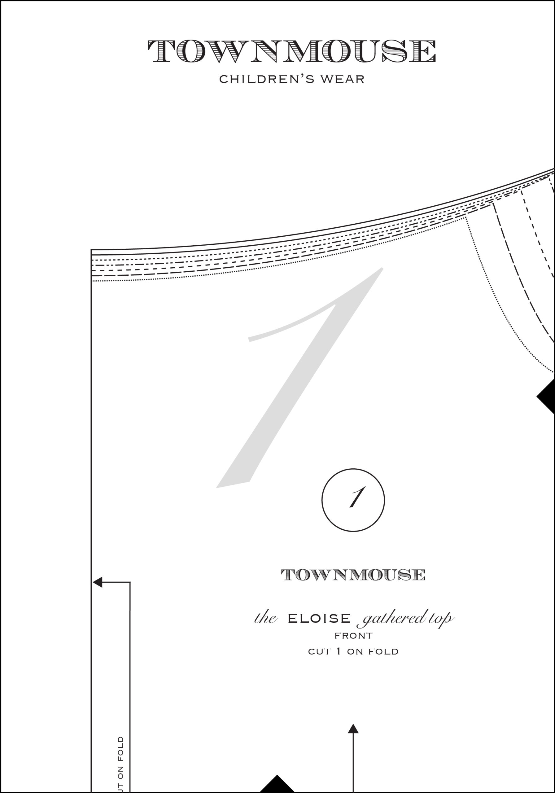Eloise gathered top PDF Pattern - Image 10