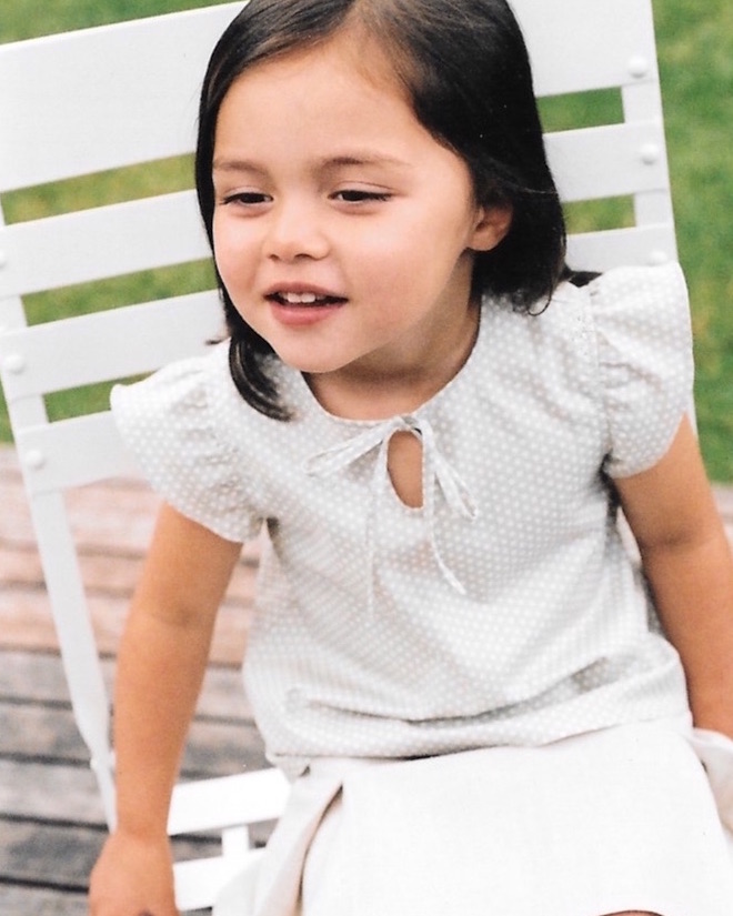 Isabella Flutter Sleeve Top PDF Pattern