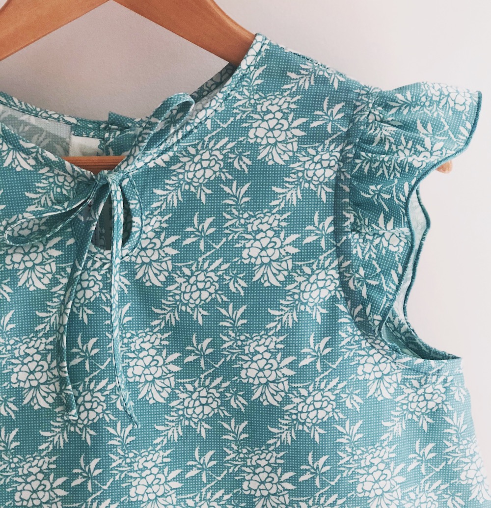 Isabella Flutter Sleeve Top PDF Pattern - Image 5