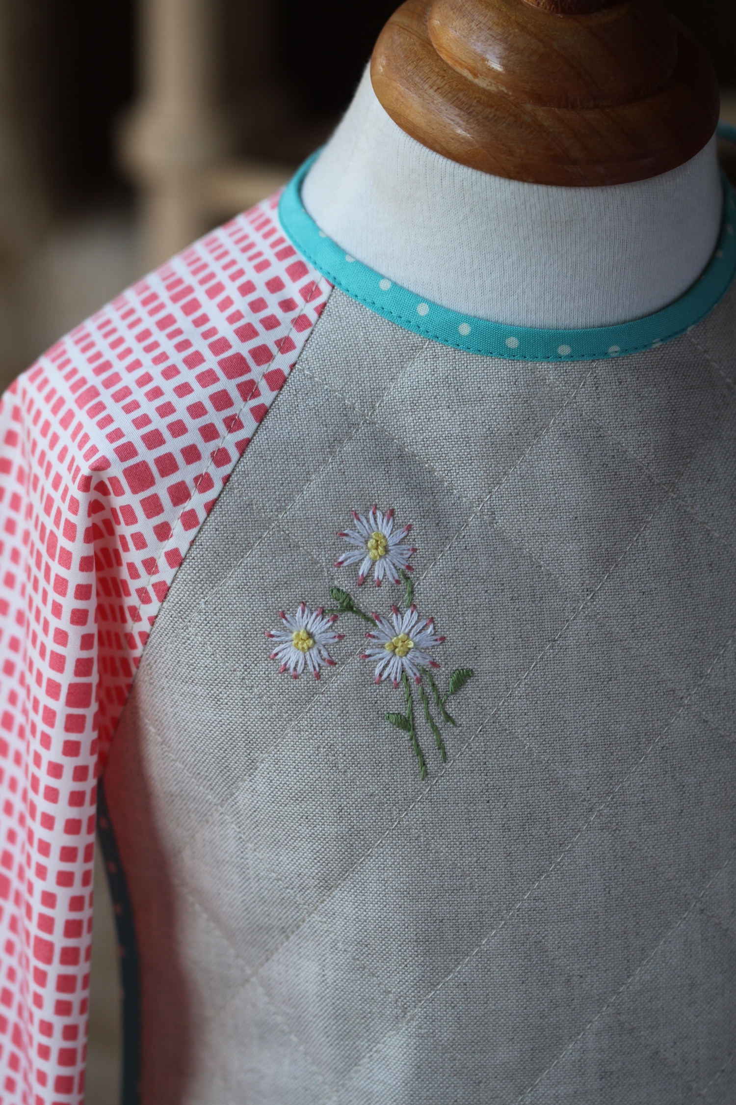 Olivia and Oscar Smock Bib PDF Pattern - Image 5