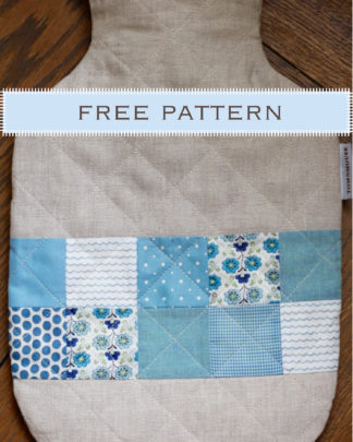 Hot Water Bottle Cover PDF Pattern