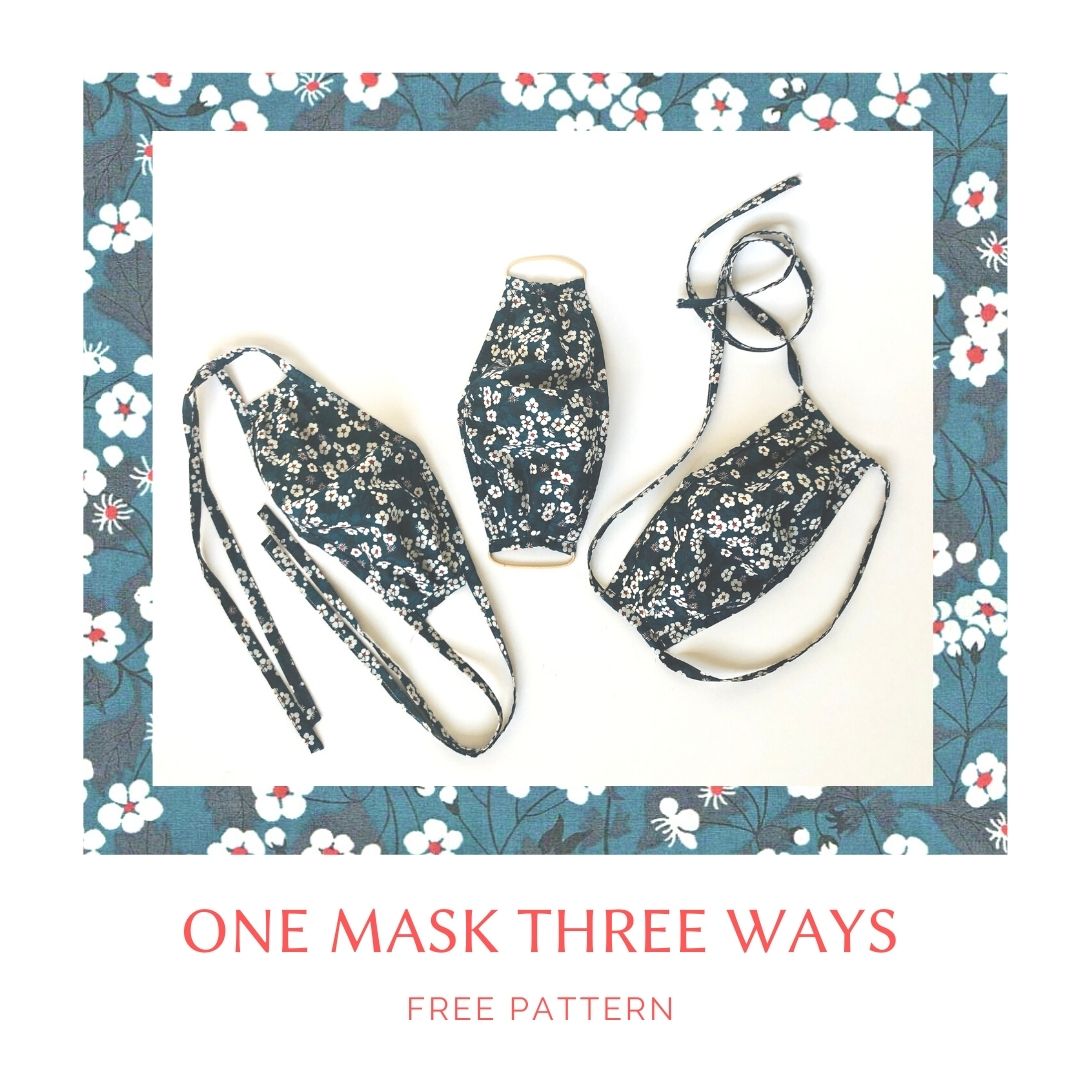 One Mask Three Ways PDF Pattern - Image 2